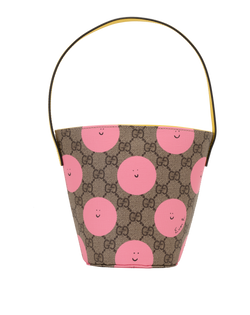 Printed GG Bucket Bag, Canvas, Beige, 498879, DB/B, 3*